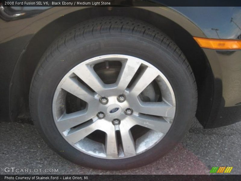 Black Ebony / Medium Light Stone 2008 Ford Fusion SEL V6