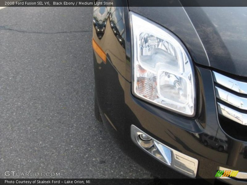 Black Ebony / Medium Light Stone 2008 Ford Fusion SEL V6