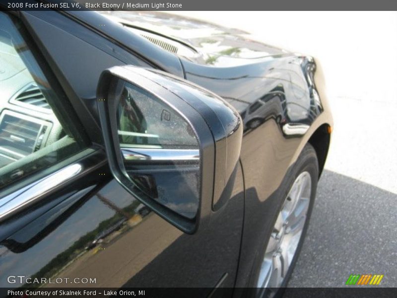 Black Ebony / Medium Light Stone 2008 Ford Fusion SEL V6