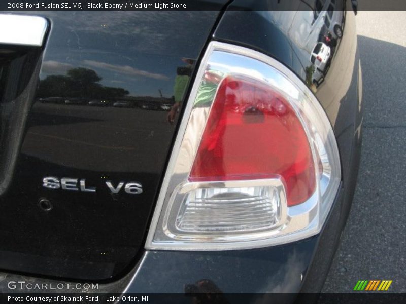 Black Ebony / Medium Light Stone 2008 Ford Fusion SEL V6