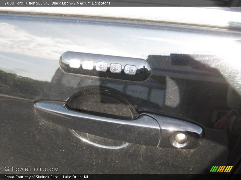 Black Ebony / Medium Light Stone 2008 Ford Fusion SEL V6