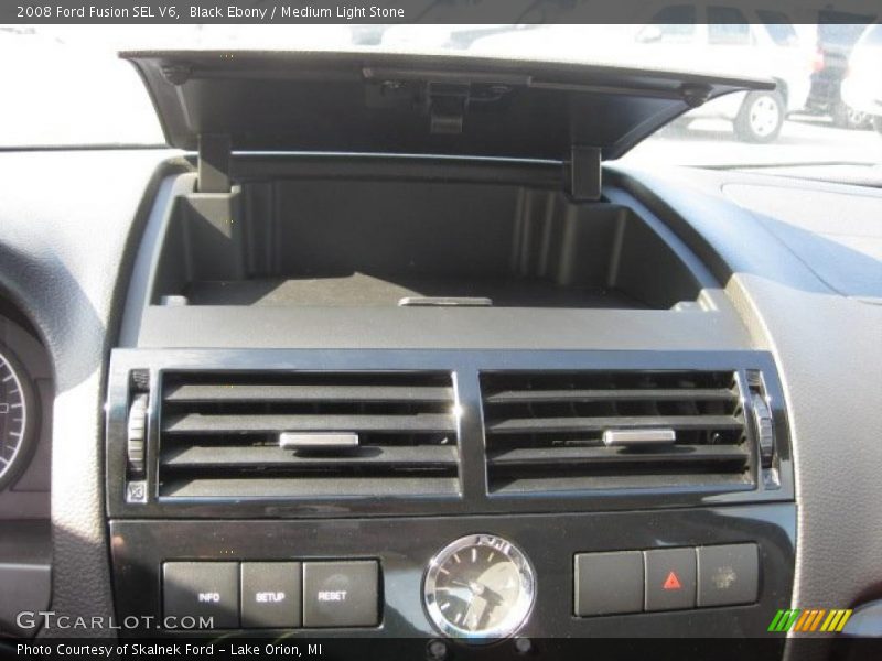 Black Ebony / Medium Light Stone 2008 Ford Fusion SEL V6