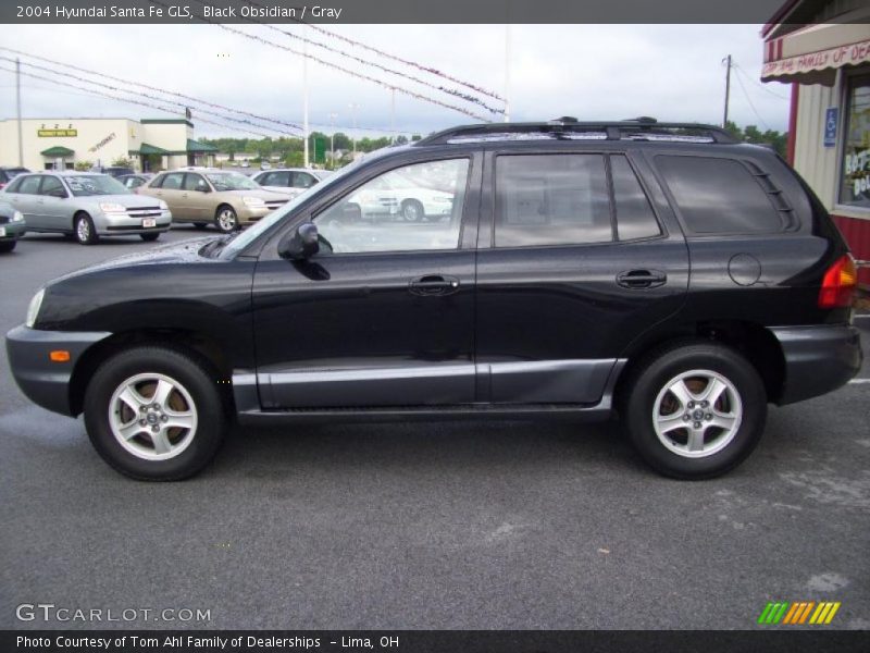 Black Obsidian / Gray 2004 Hyundai Santa Fe GLS