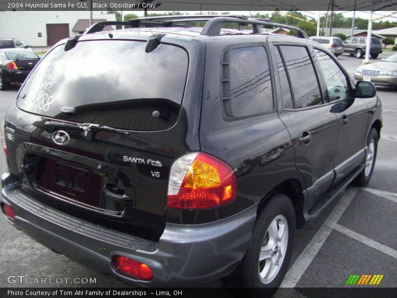 Black Obsidian / Gray 2004 Hyundai Santa Fe GLS
