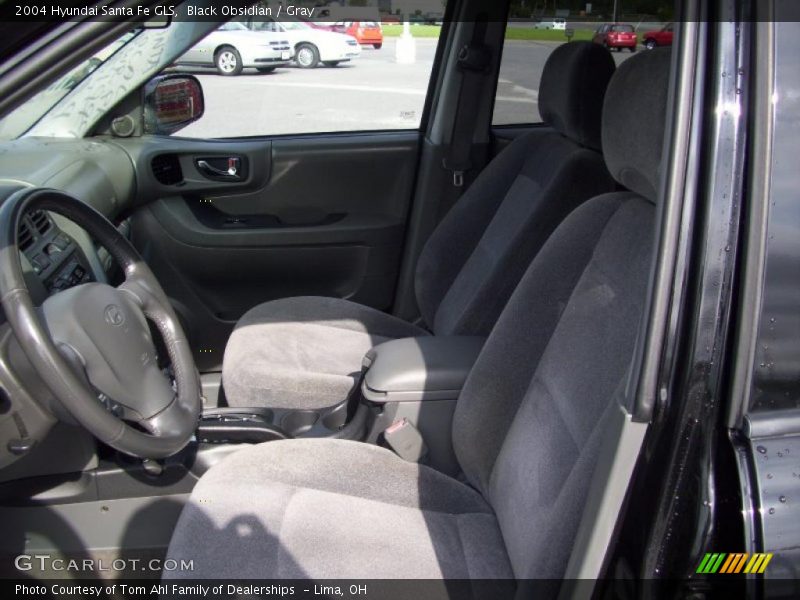 Black Obsidian / Gray 2004 Hyundai Santa Fe GLS