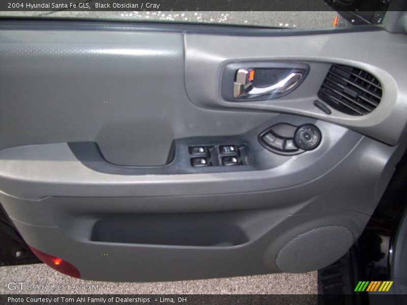 Black Obsidian / Gray 2004 Hyundai Santa Fe GLS