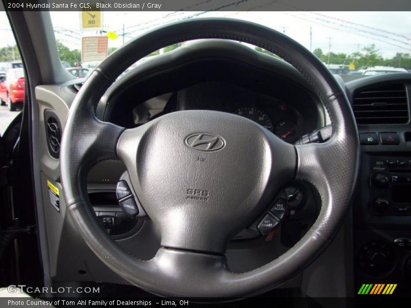 Black Obsidian / Gray 2004 Hyundai Santa Fe GLS