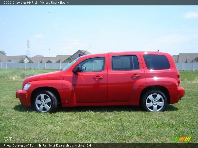 Victory Red / Ebony 2009 Chevrolet HHR LS