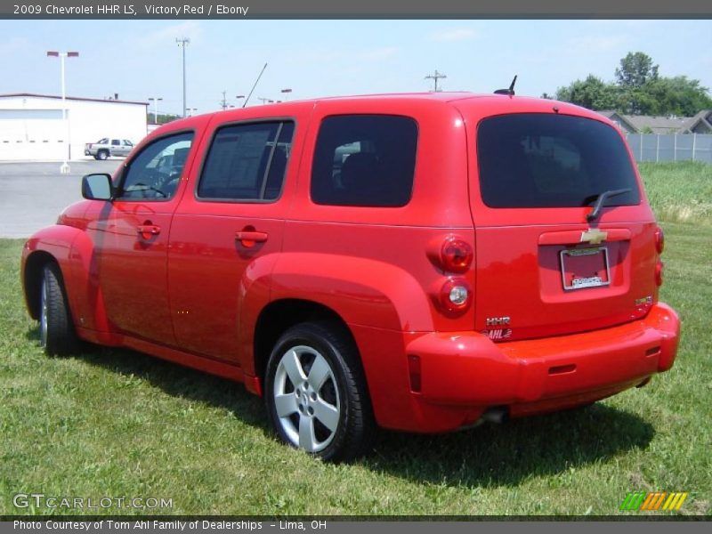 Victory Red / Ebony 2009 Chevrolet HHR LS