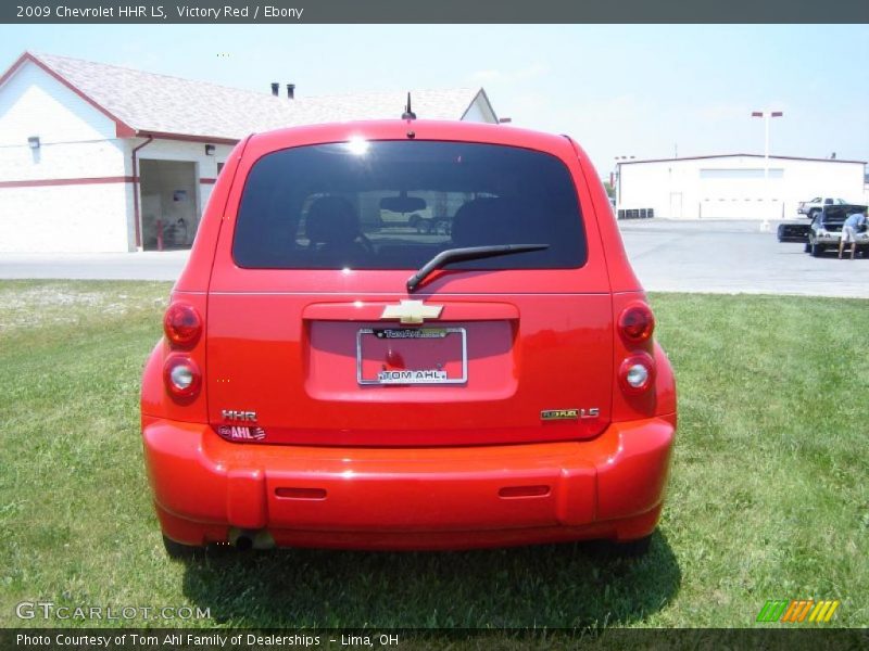 Victory Red / Ebony 2009 Chevrolet HHR LS