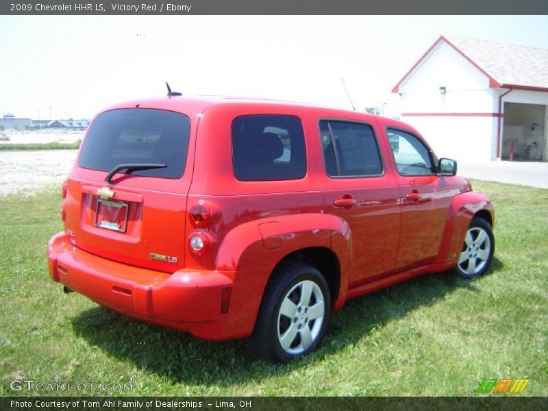 Victory Red / Ebony 2009 Chevrolet HHR LS