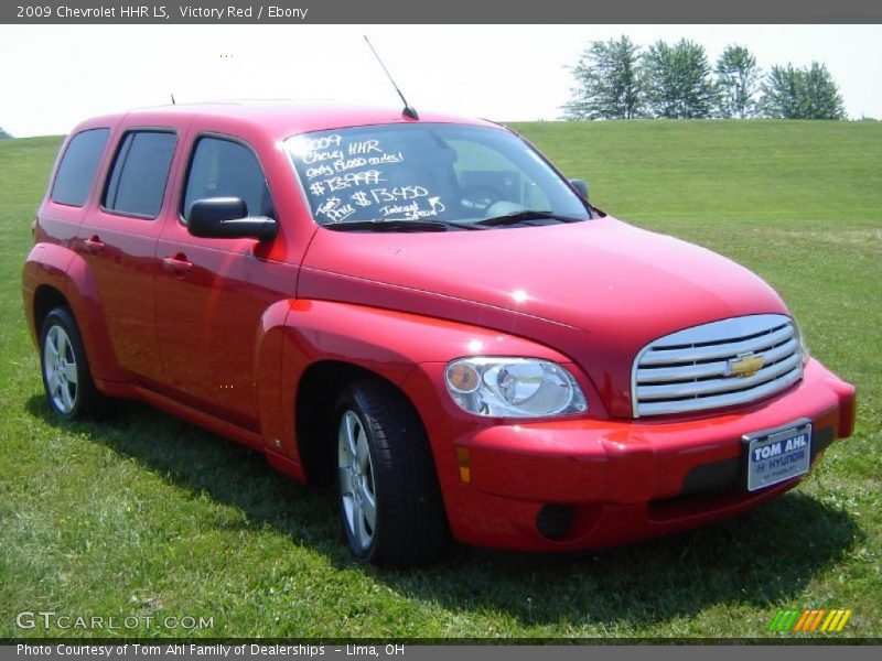 Victory Red / Ebony 2009 Chevrolet HHR LS
