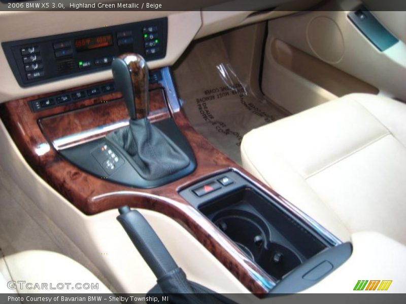 Highland Green Metallic / Beige 2006 BMW X5 3.0i
