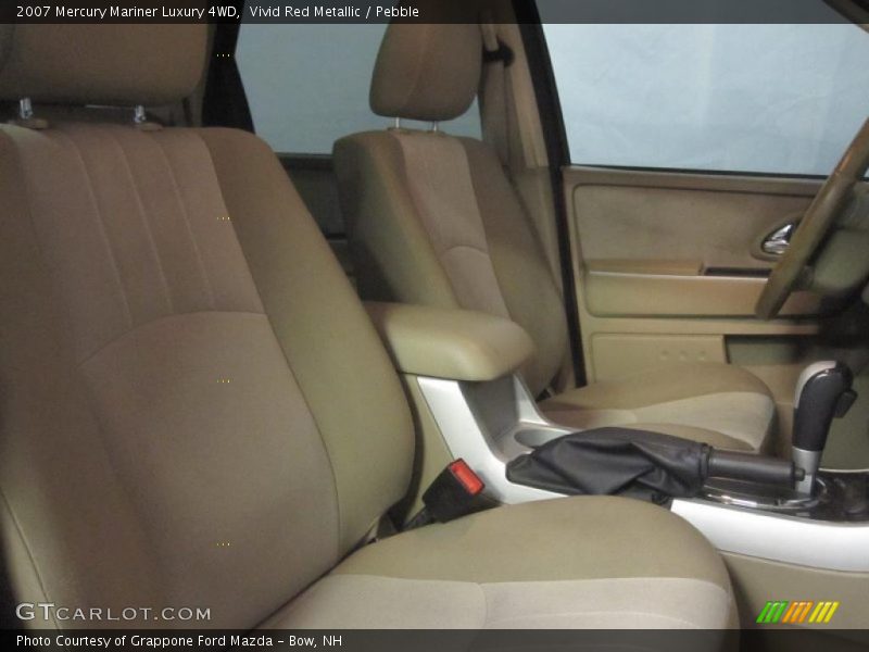 Vivid Red Metallic / Pebble 2007 Mercury Mariner Luxury 4WD
