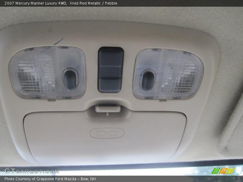 Vivid Red Metallic / Pebble 2007 Mercury Mariner Luxury 4WD