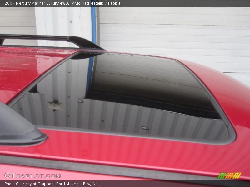 Vivid Red Metallic / Pebble 2007 Mercury Mariner Luxury 4WD