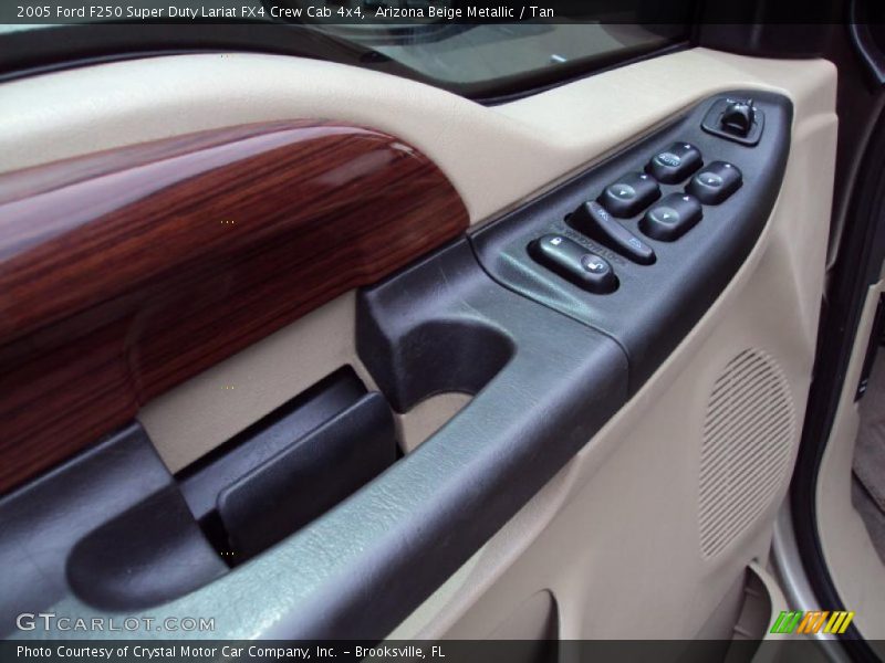 Arizona Beige Metallic / Tan 2005 Ford F250 Super Duty Lariat FX4 Crew Cab 4x4
