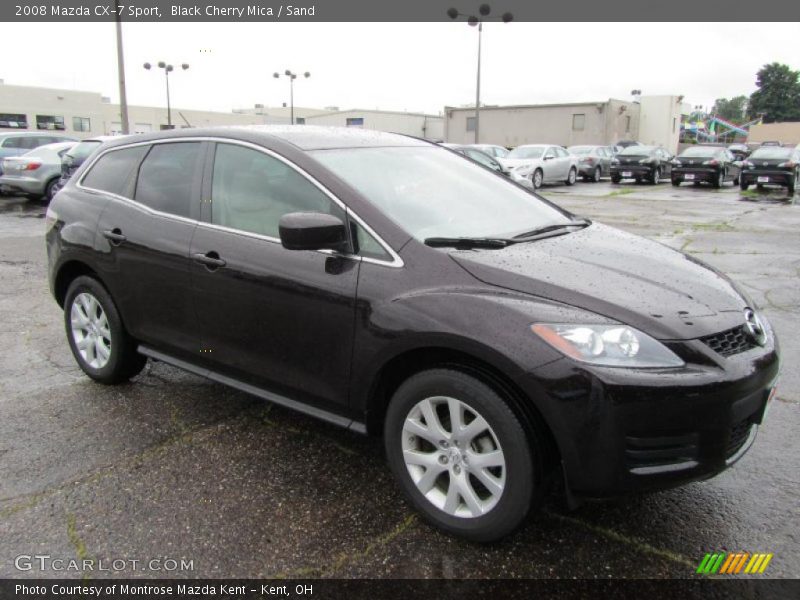 Black Cherry Mica / Sand 2008 Mazda CX-7 Sport