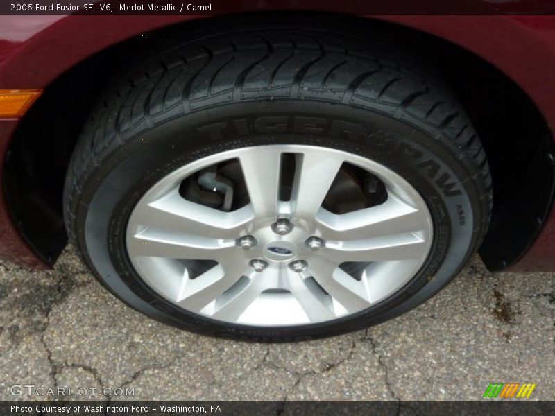 Merlot Metallic / Camel 2006 Ford Fusion SEL V6