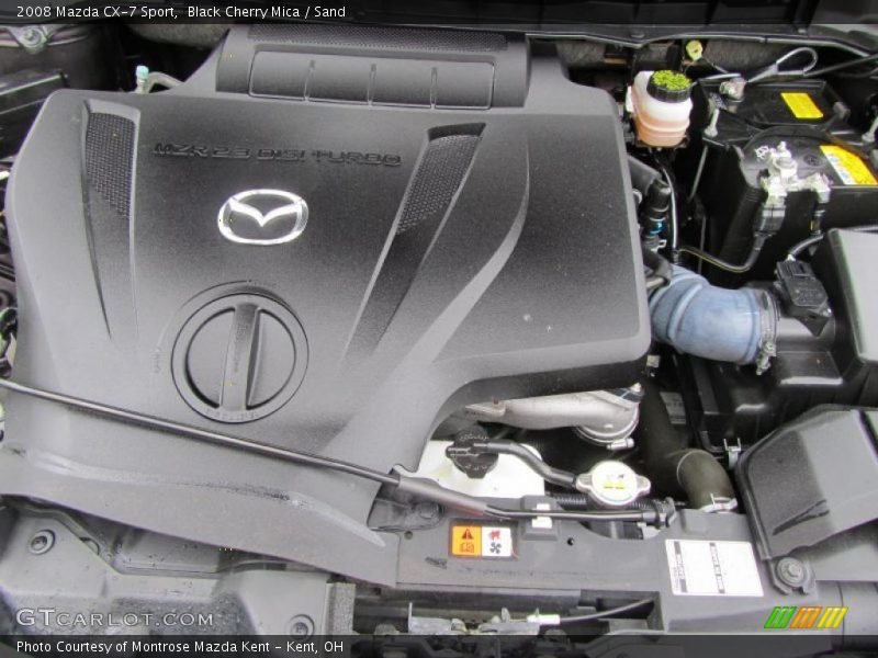 Black Cherry Mica / Sand 2008 Mazda CX-7 Sport