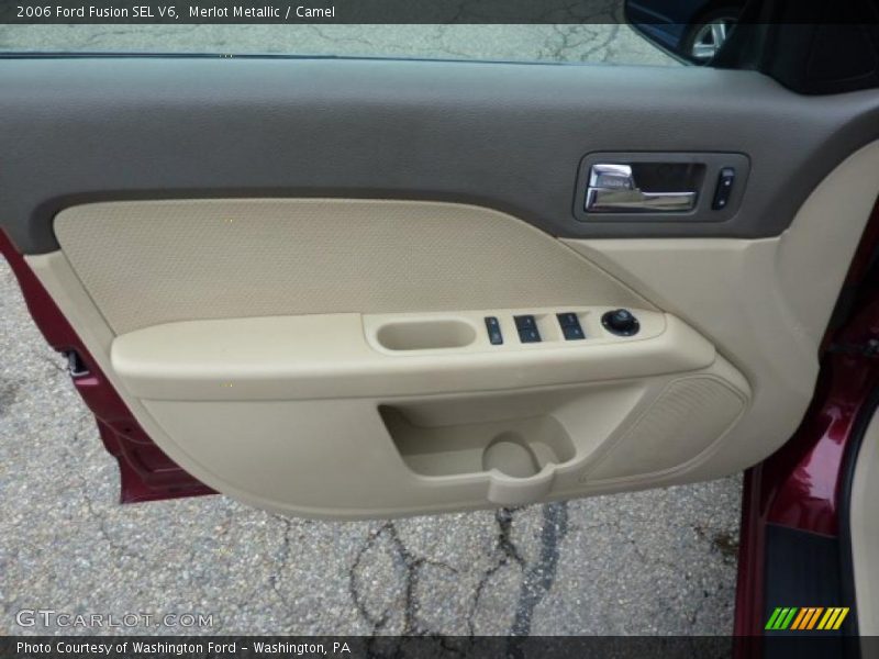 Merlot Metallic / Camel 2006 Ford Fusion SEL V6