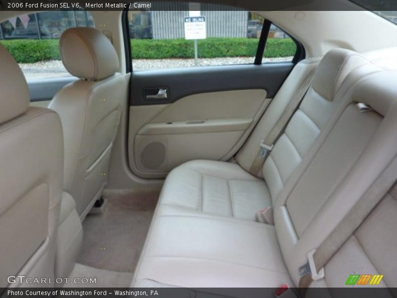 Merlot Metallic / Camel 2006 Ford Fusion SEL V6