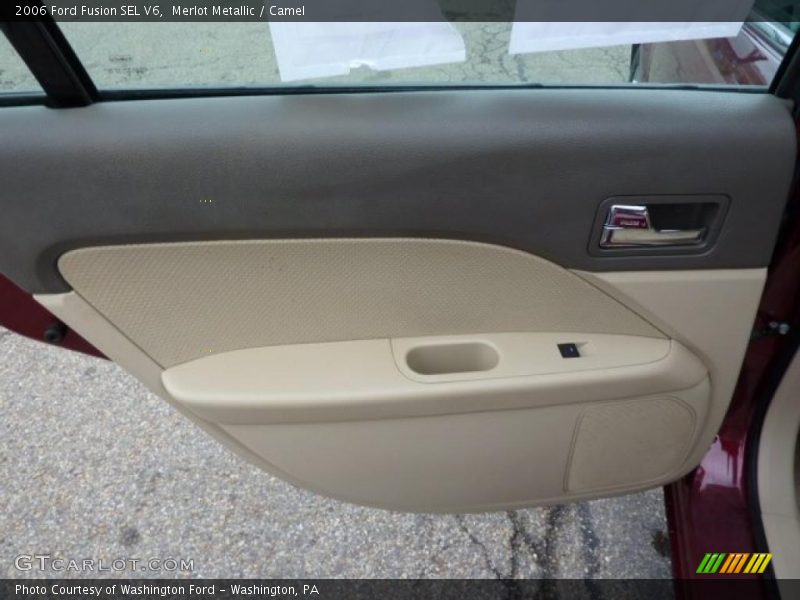 Merlot Metallic / Camel 2006 Ford Fusion SEL V6