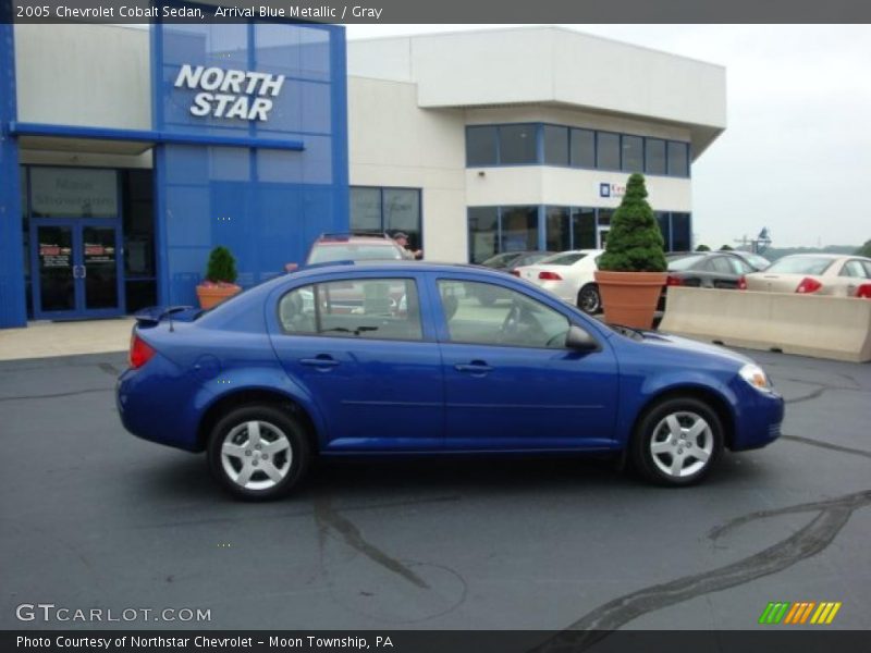 Arrival Blue Metallic / Gray 2005 Chevrolet Cobalt Sedan
