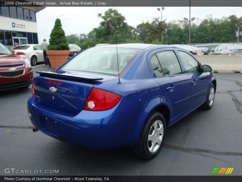 Arrival Blue Metallic / Gray 2005 Chevrolet Cobalt Sedan