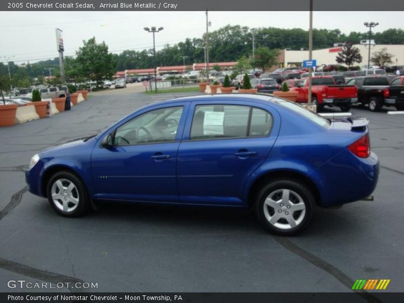 Arrival Blue Metallic / Gray 2005 Chevrolet Cobalt Sedan