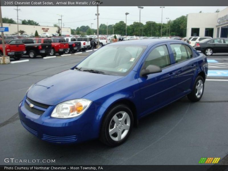 Arrival Blue Metallic / Gray 2005 Chevrolet Cobalt Sedan