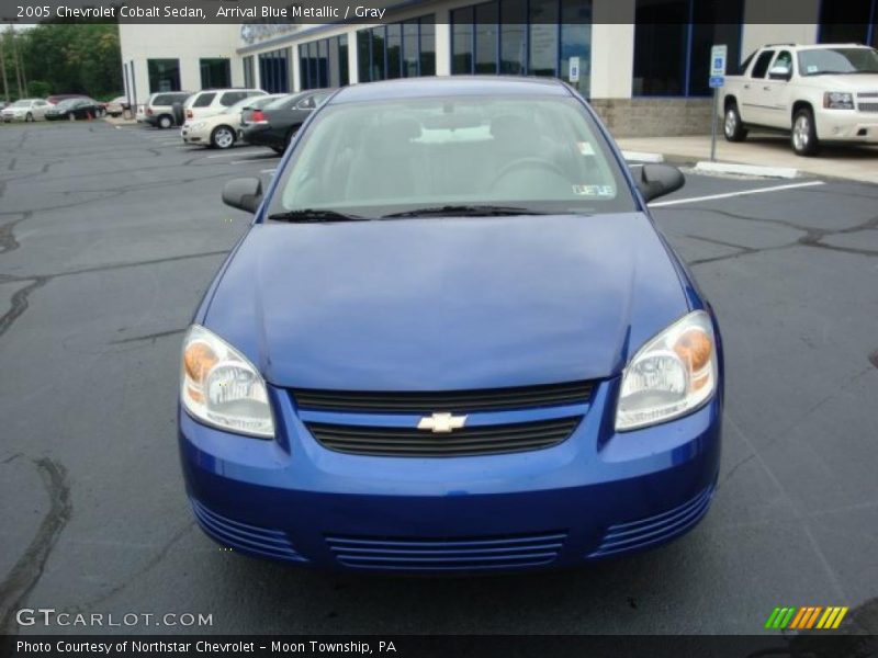 Arrival Blue Metallic / Gray 2005 Chevrolet Cobalt Sedan