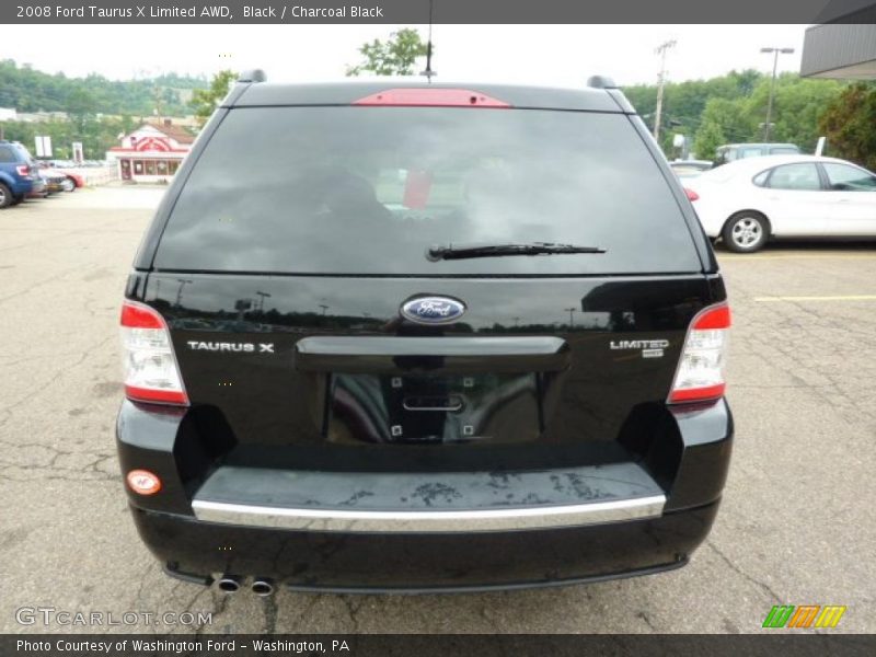 Black / Charcoal Black 2008 Ford Taurus X Limited AWD