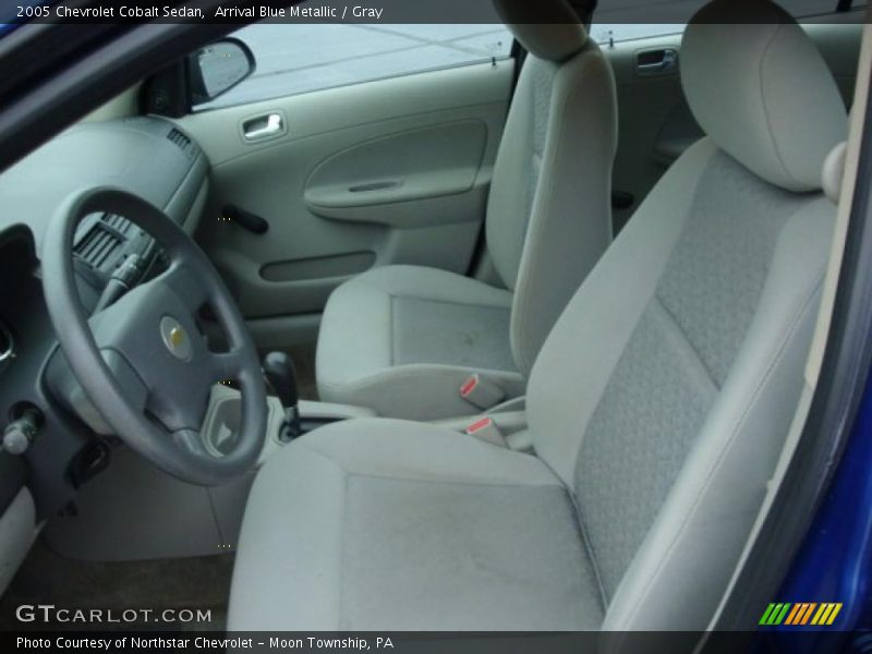 Arrival Blue Metallic / Gray 2005 Chevrolet Cobalt Sedan