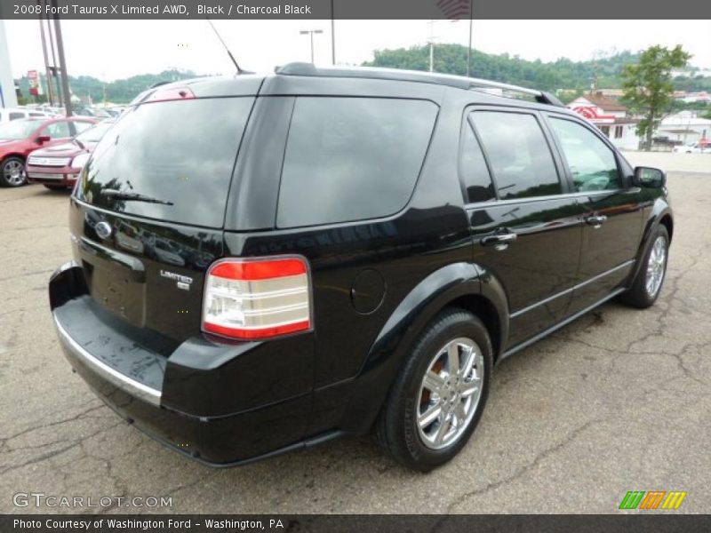Black / Charcoal Black 2008 Ford Taurus X Limited AWD