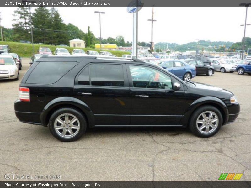 Black / Charcoal Black 2008 Ford Taurus X Limited AWD
