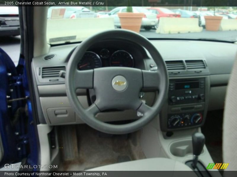 Arrival Blue Metallic / Gray 2005 Chevrolet Cobalt Sedan