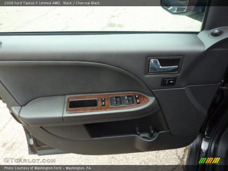 Black / Charcoal Black 2008 Ford Taurus X Limited AWD