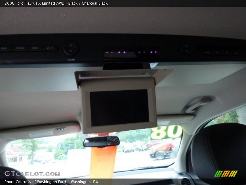 Black / Charcoal Black 2008 Ford Taurus X Limited AWD