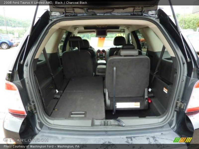 Black / Charcoal Black 2008 Ford Taurus X Limited AWD