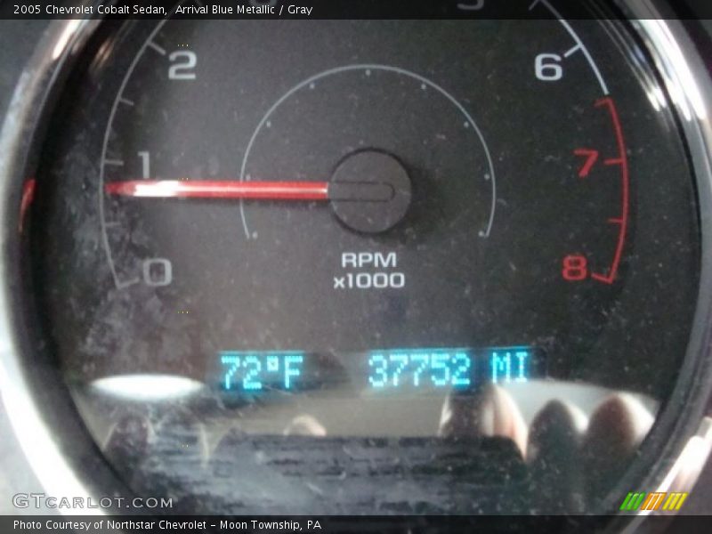 Arrival Blue Metallic / Gray 2005 Chevrolet Cobalt Sedan