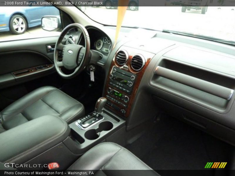 Black / Charcoal Black 2008 Ford Taurus X Limited AWD