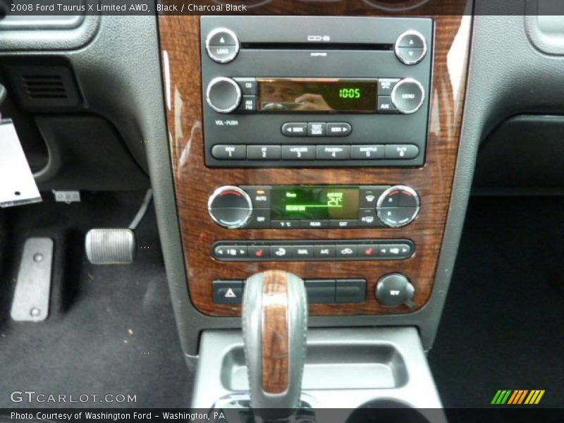 Black / Charcoal Black 2008 Ford Taurus X Limited AWD