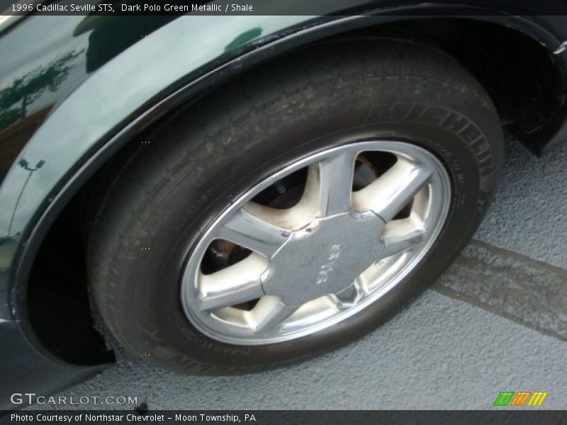 Dark Polo Green Metallic / Shale 1996 Cadillac Seville STS