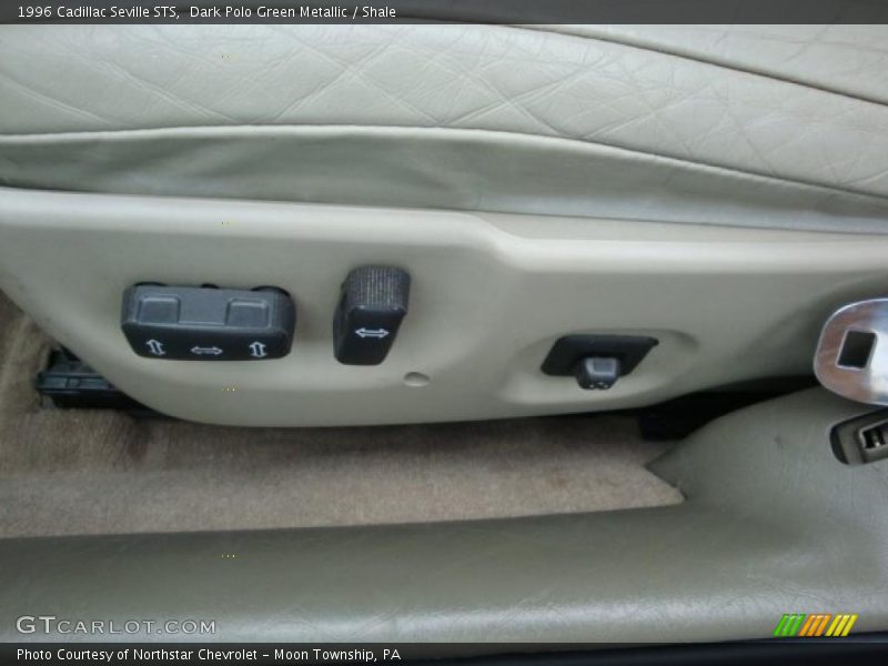 Dark Polo Green Metallic / Shale 1996 Cadillac Seville STS