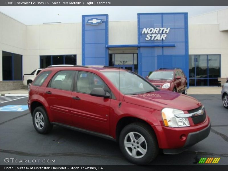 Salsa Red Metallic / Light Cashmere 2006 Chevrolet Equinox LS