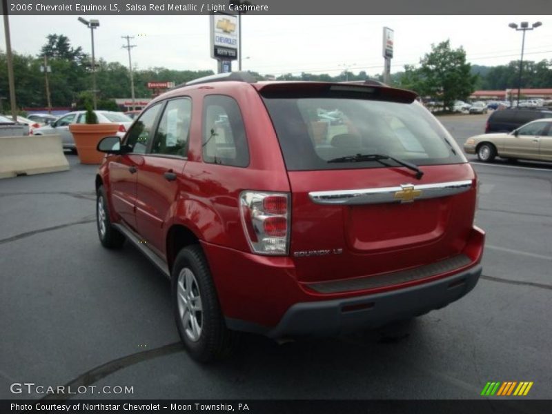 Salsa Red Metallic / Light Cashmere 2006 Chevrolet Equinox LS