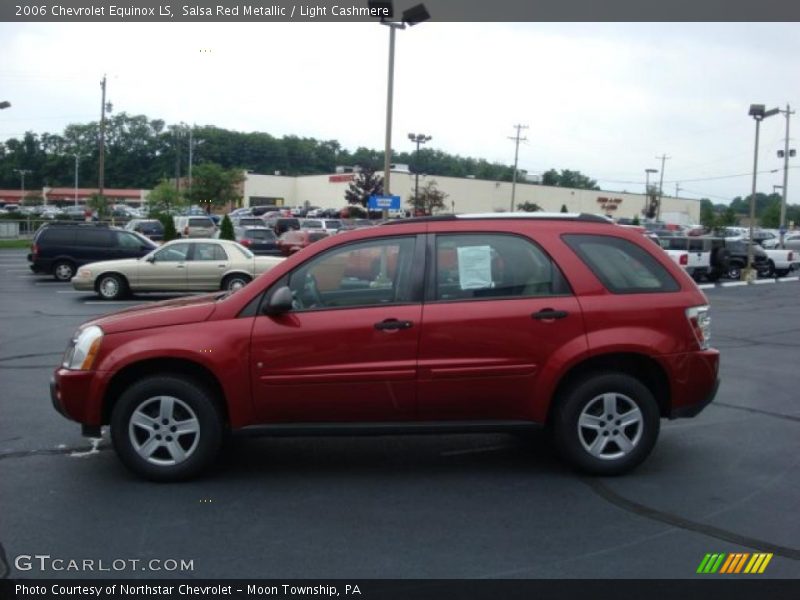 Salsa Red Metallic / Light Cashmere 2006 Chevrolet Equinox LS