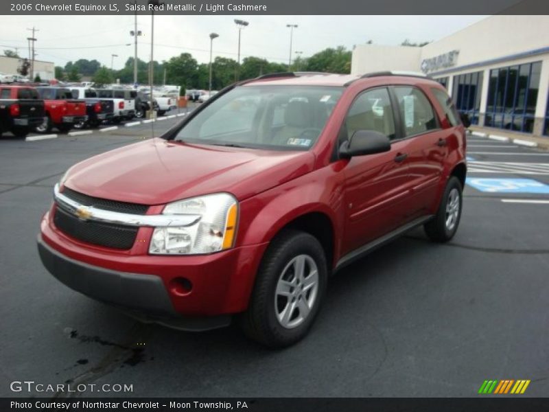 Salsa Red Metallic / Light Cashmere 2006 Chevrolet Equinox LS