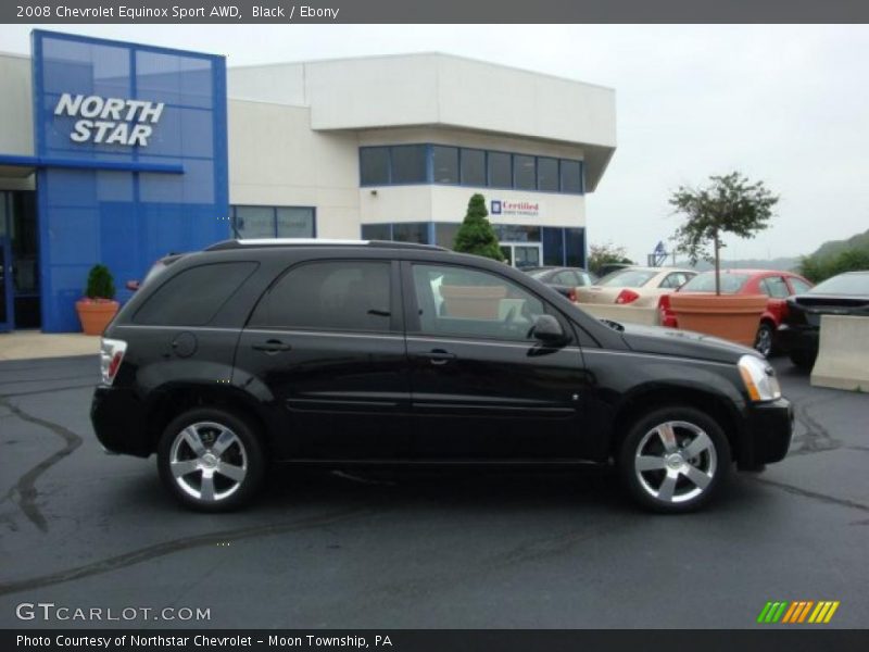Black / Ebony 2008 Chevrolet Equinox Sport AWD